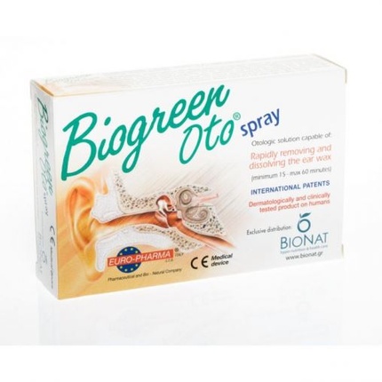 Europharma Bionat Pharm Biogreen Ото спрей 13 мл Euro-Pharma 
Europharma Bionat Pharm Biogreen Ото спрей 13 мл Euro-Pharma