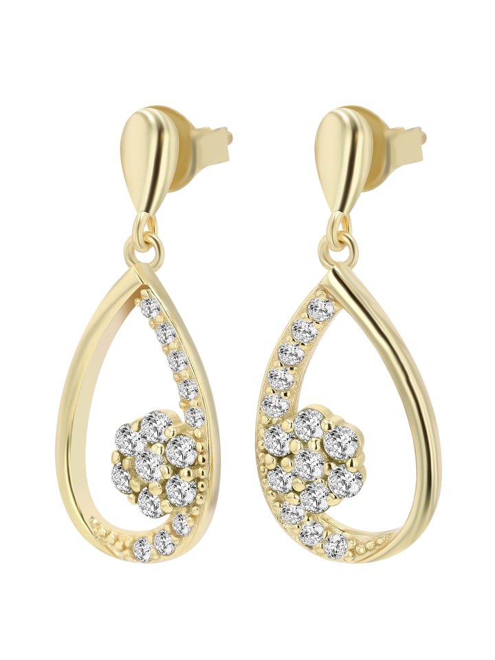 Adeliás Женские серьги-гвоздики из серебра 925 пробы с фианитами в золотой оправе
Adeliás Женские серьги-гвоздики из серебра 925 пробы с фианитами в золотой оправе