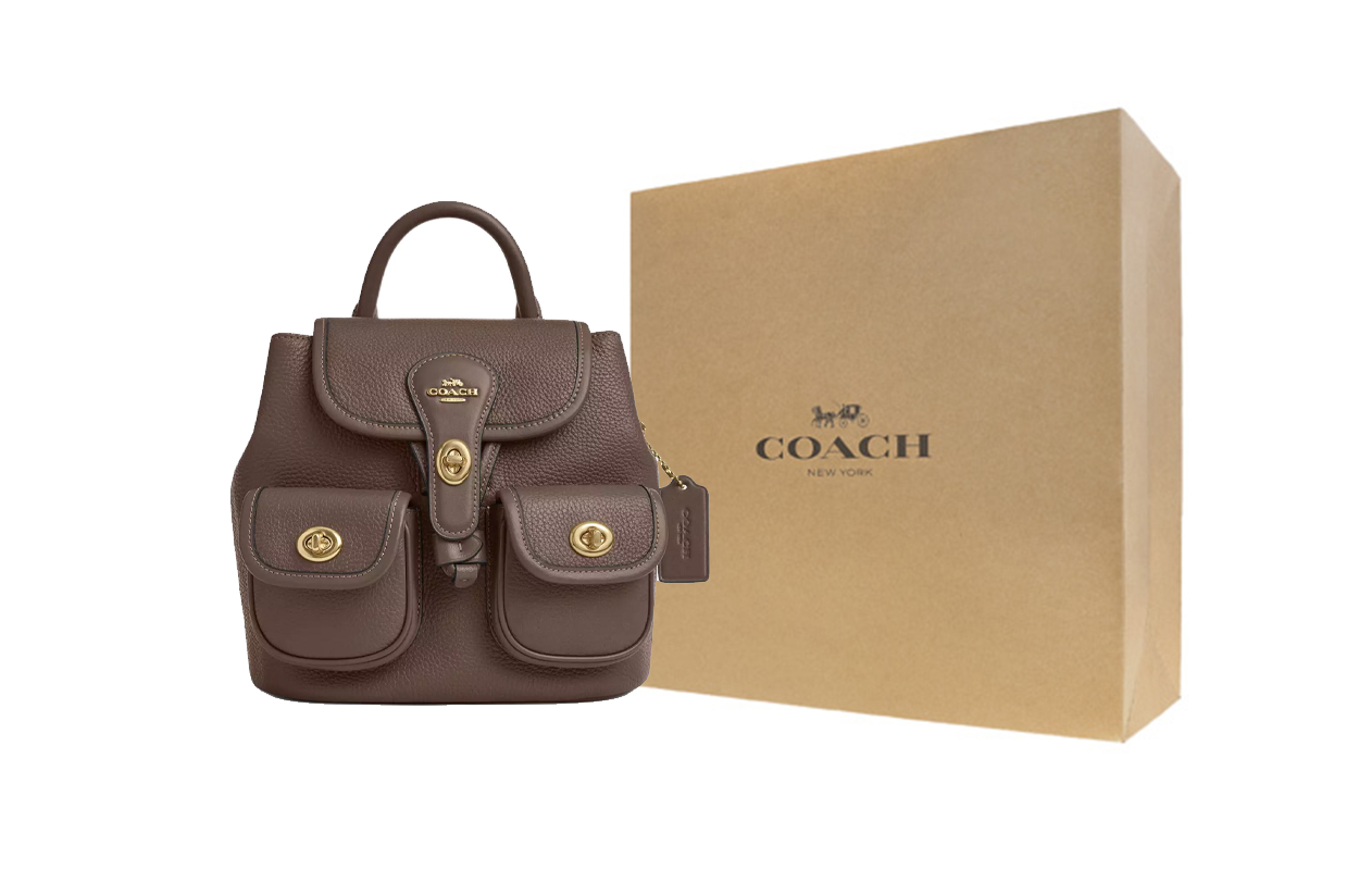 COACH Рюкзак Hadley Smooth Leather Backpack Medium женский цвет Dark Stone
COACH Рюкзак Hadley Smooth Leather Backpack Medium женский цвет Dark Stone