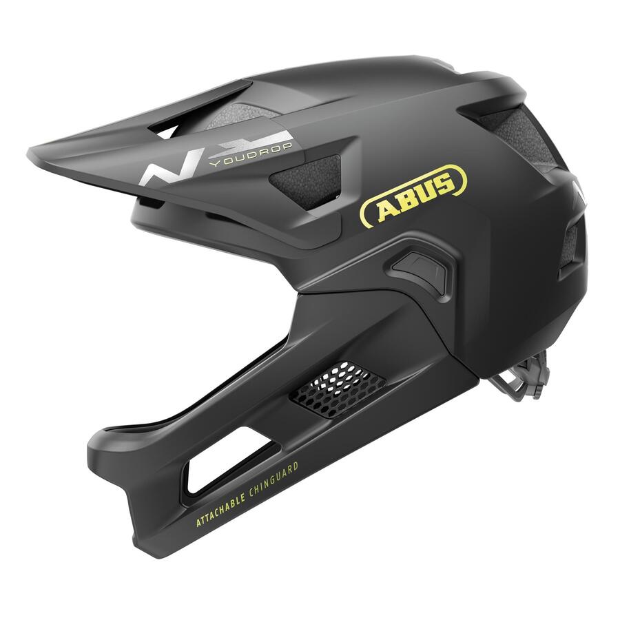 ABUS Детский велосипедный шлем MTB Youdrop FF, блестящий черный
ABUS Детский велосипедный шлем MTB Youdrop FF, блестящий черный