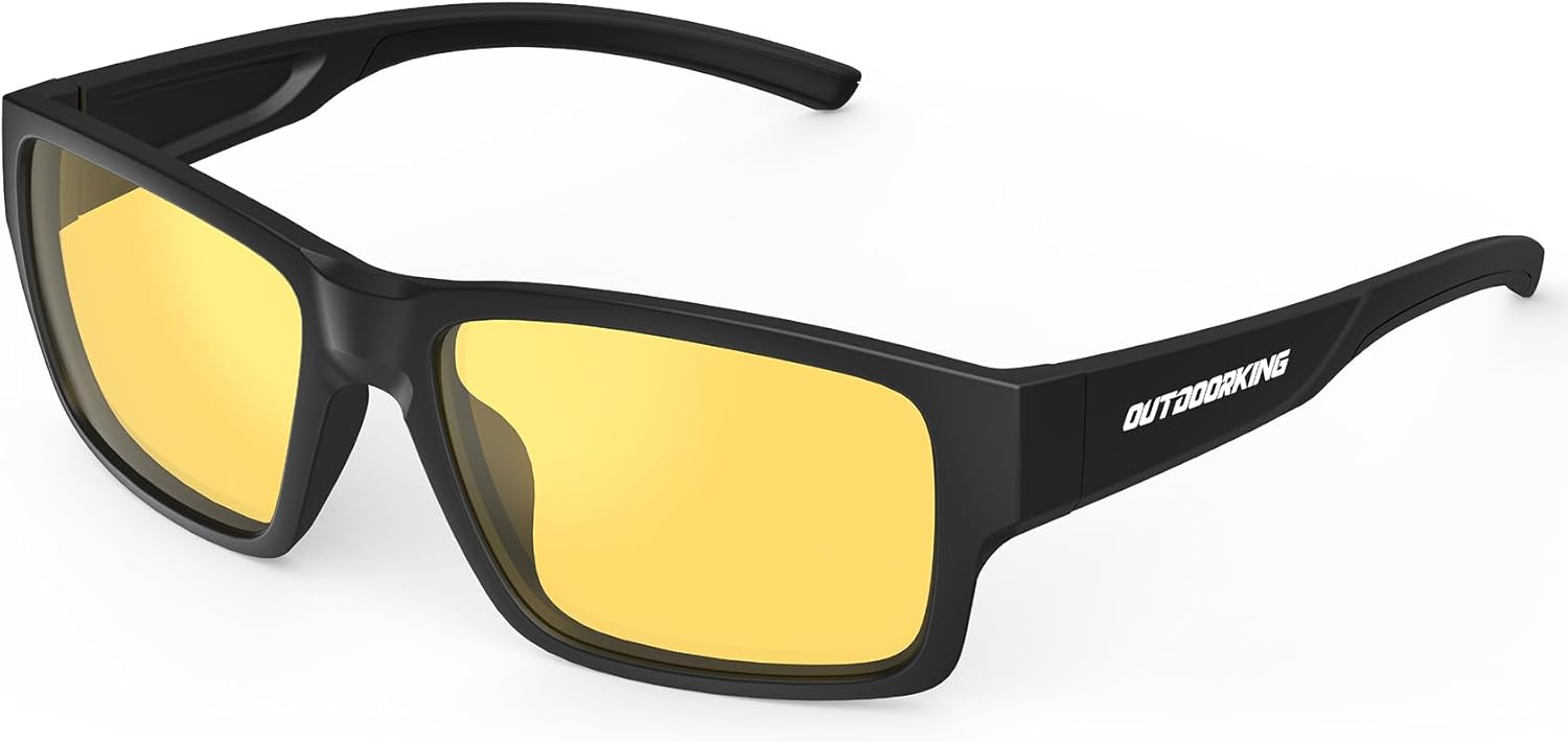 Поляризованные спортивные солнцезащитные очки для мужчин и женщин, защита от УФ-излучения UV400, обтекаемые очки для вождения, рыбалки OUTDOORKING, Dumb Black + Night Vision
Поляризованные спортивные солнцезащитные очки для мужчин и женщин, защита от УФ-излучения UV400, обтекаемые очки для вождения, рыбалки OUTDOORKING, Dumb Black + Night Vision