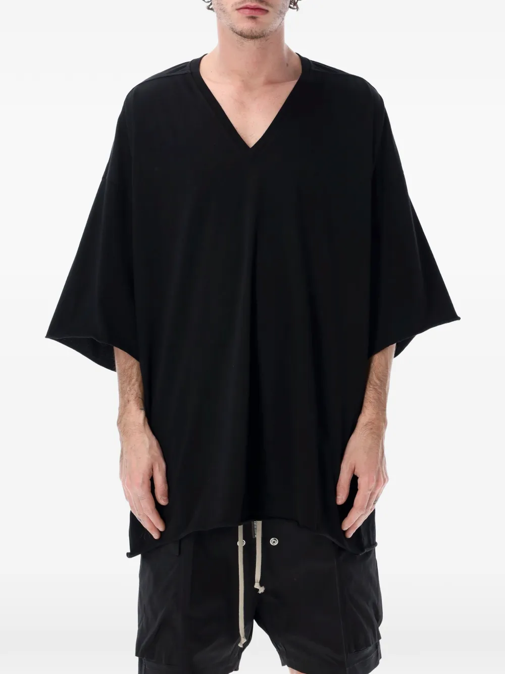 Футболка с V-образным вырезом Tommy Rick Owens, черный
Футболка с V-образным вырезом Tommy Rick Owens, черный