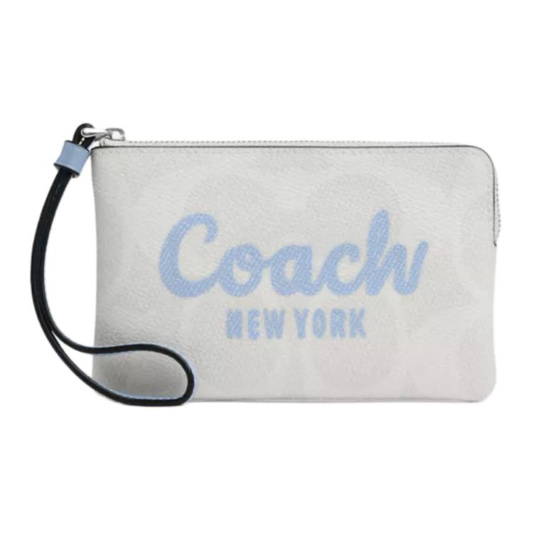 COACH Женская клатч из лакированного полотна
COACH Женская клатч из лакированного полотна