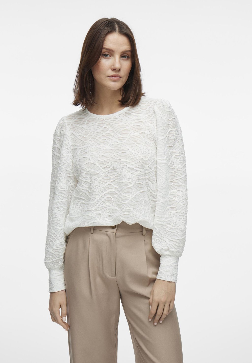 Блуза O-NECK VILA, слоновая кость
Блуза O-NECK VILA, слоновая кость