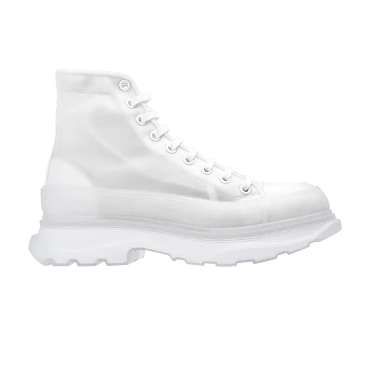 Кроссовки Alexander McQueen Alexander McQueen Tread Slick Boot 'White', белый 
Кроссовки Alexander McQueen Alexander McQueen Tread Slick Boot 'White', белый