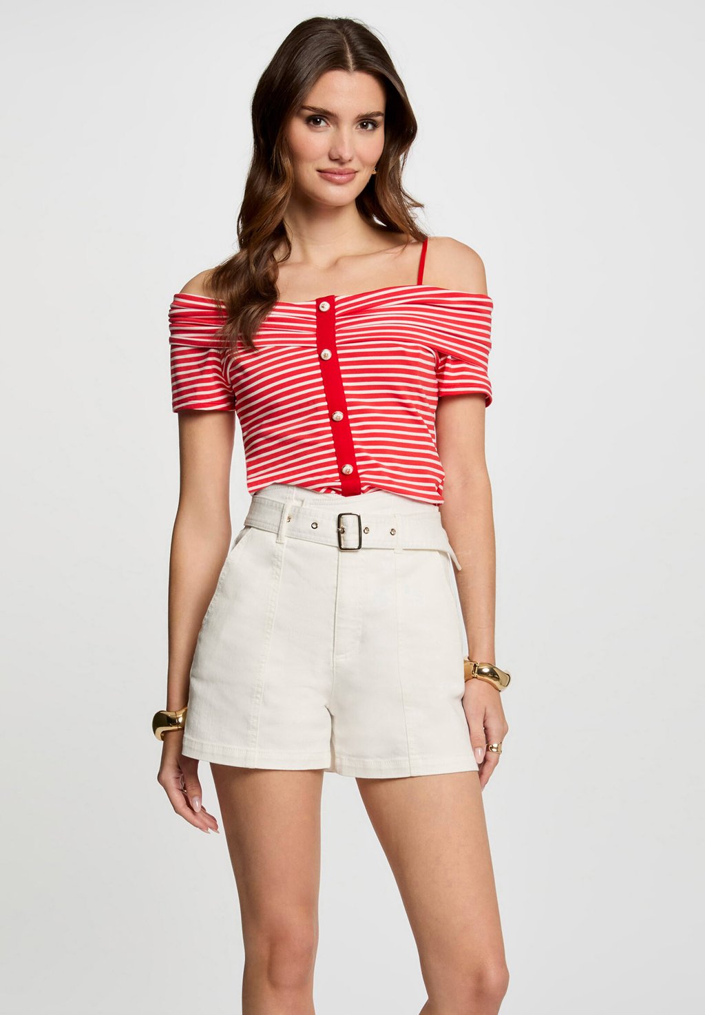 Футболка с принтом STRIPED SHORT-SLEEVED Morgan, красный
Футболка с принтом STRIPED SHORT-SLEEVED Morgan, красный