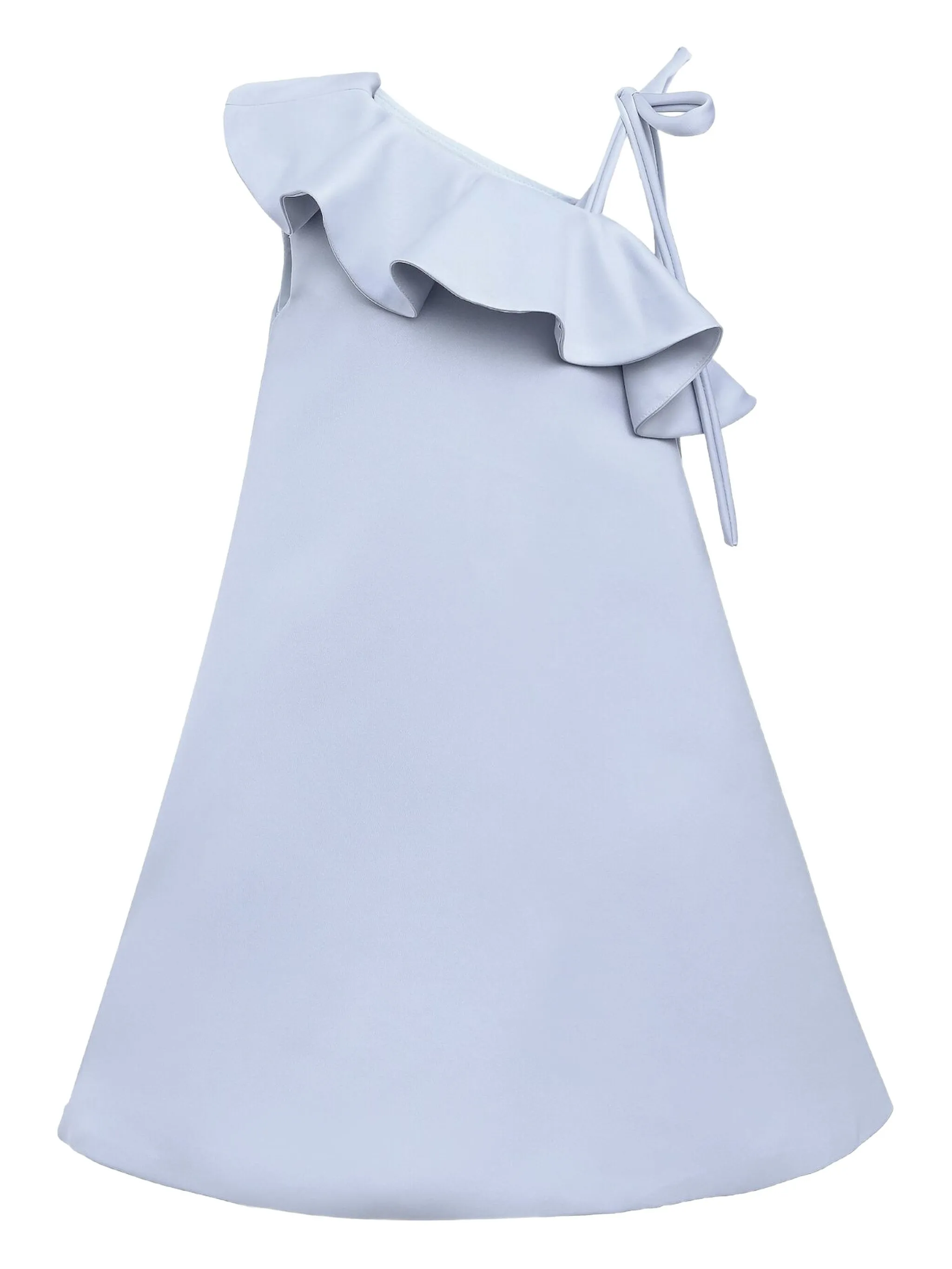 Платье на одно плечо с оборками Tulleen, синий
Платье на одно плечо с оборками Tulleen, синий