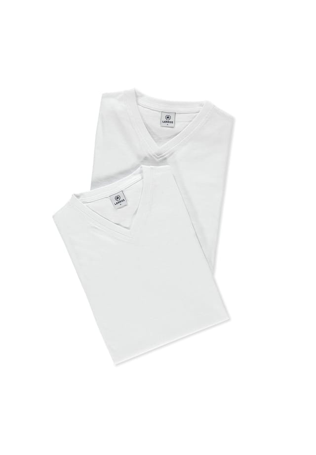 Футболка с V-образным вырезом комплект из двух пар из хлопка высшего качества Lerros, белый
Футболка с V-образным вырезом комплект из двух пар из хлопка высшего качества Lerros, белый