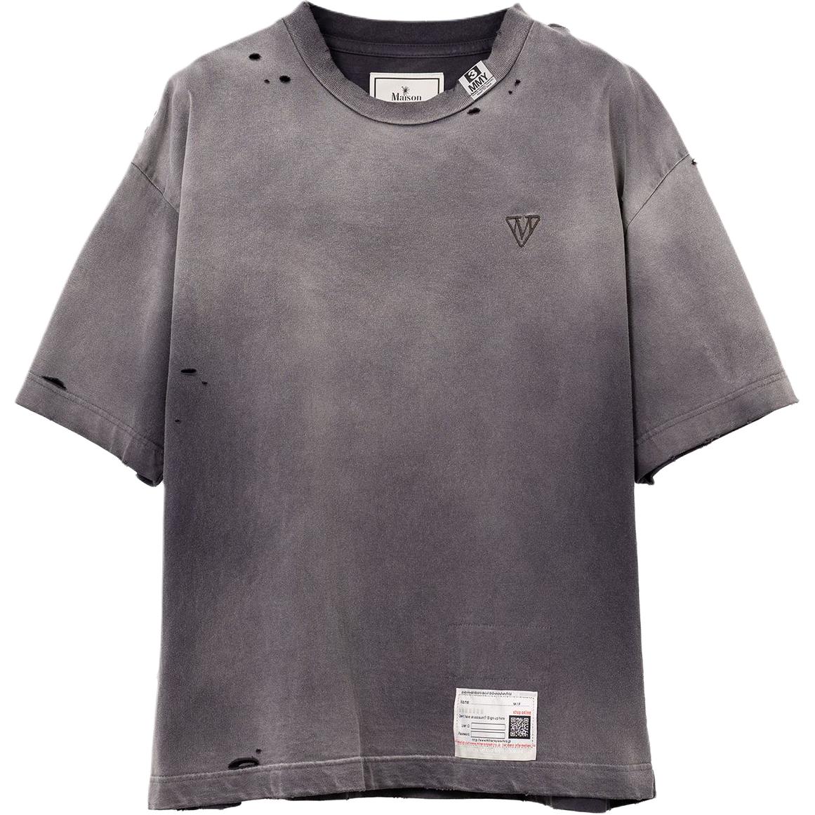 Футболка с вышитым логотипом Distressed Maison Mihara Yasuhiro, черный
Футболка с вышитым логотипом Distressed Maison Mihara Yasuhiro, черный