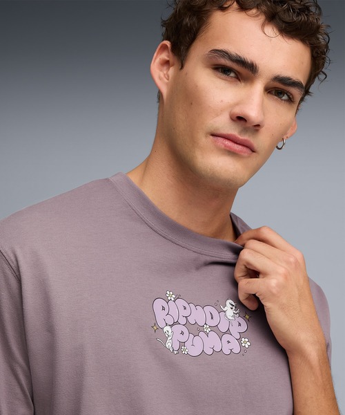 Футболка с графическим принтом, коллаборация PUMA x RIPNDIP, фиолетовый
Футболка с графическим принтом, коллаборация PUMA x RIPNDIP, фиолетовый
