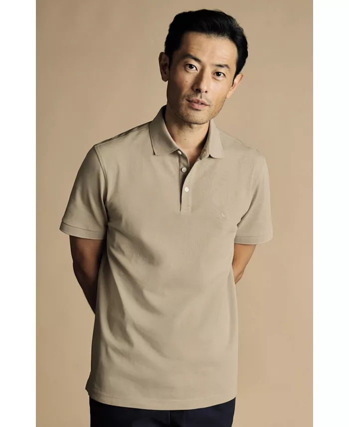 Мужская однотонная короткорукавная хлопковая пике-поло Tyrwhitt Charles Tyrwhitt, коричневый/бежевый
Мужская однотонная короткорукавная хлопковая пике-поло Tyrwhitt Charles Tyrwhitt, коричневый/бежевый