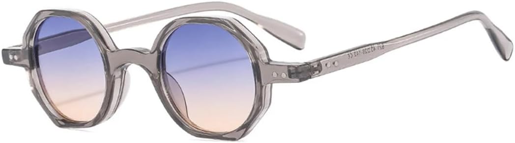 Солнцезащитные очки с защитой от УФ-излучения UV400 | Маленькие круглые панк-заклепки | для женщин и мужчин, для занятий спортом на открытом воздухе и вождения DSVIGF, Grey Blue Tea
Солнцезащитные очки с защитой от УФ-излучения UV400 | Маленькие круглые панк-заклепки | для женщин и мужчин, для занятий спортом на открытом воздухе и вождения DSVIGF, Grey Blue Tea