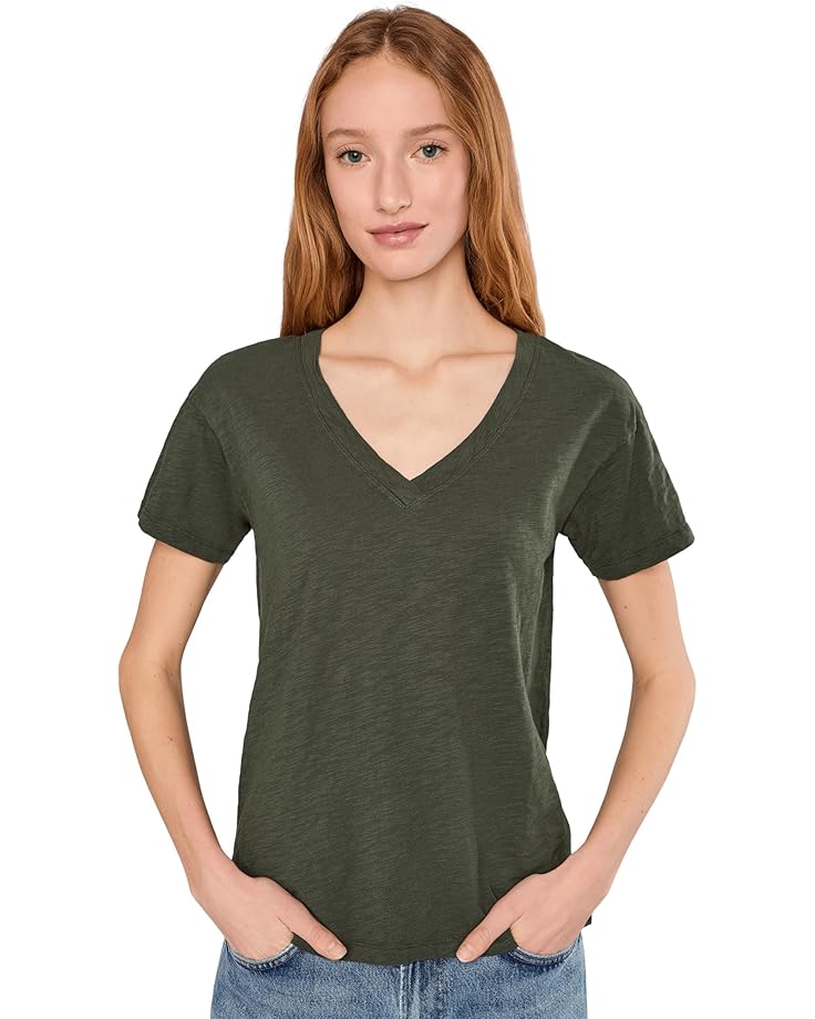 Женская футболка с V-вырезом и коротким рукавом Mod-o-doc Boxy Tee, Elm Green
Женская футболка с V-вырезом и коротким рукавом Mod-o-doc Boxy Tee, Elm Green
