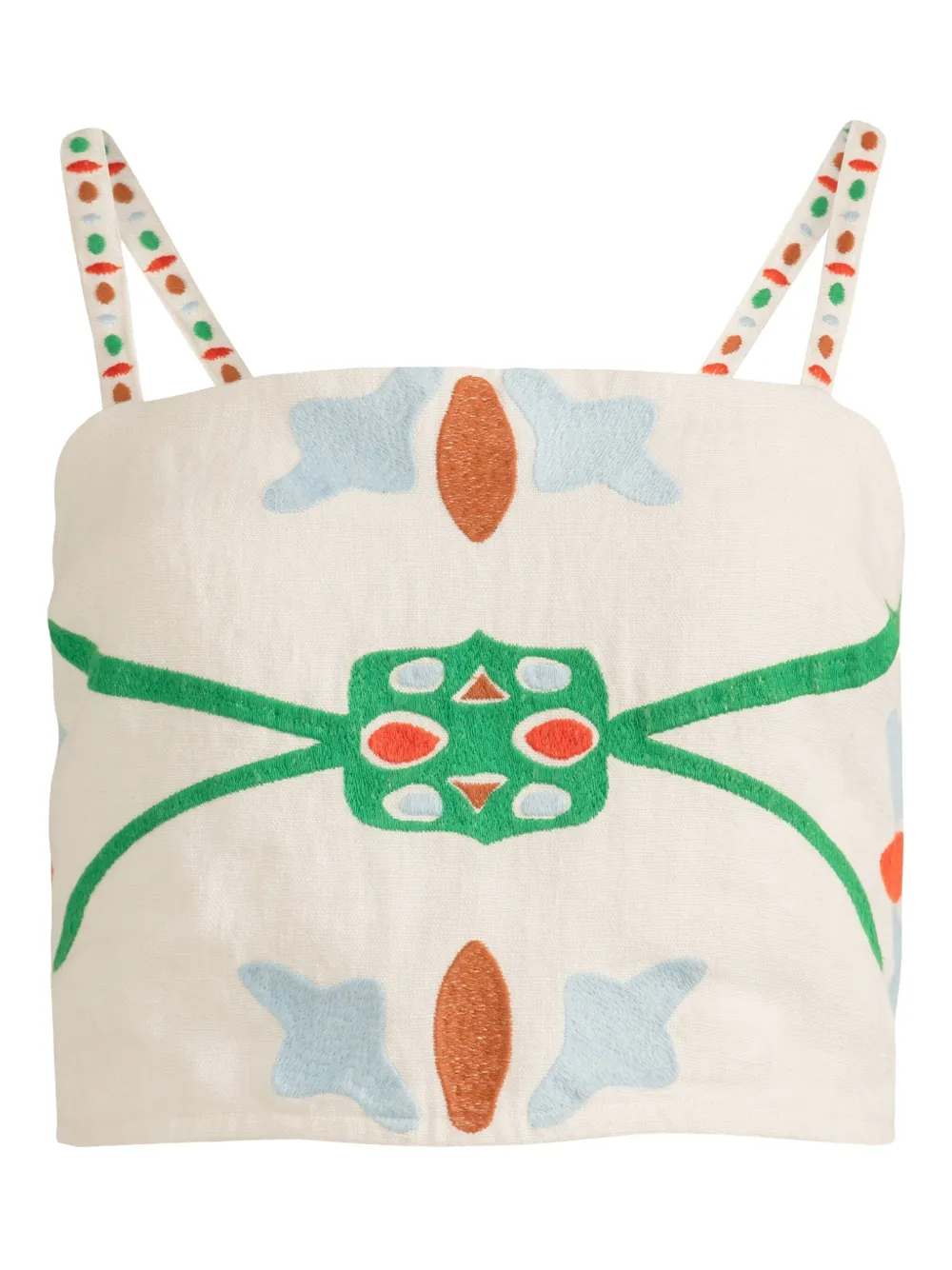 Укороченный топ Wyatt с вышивкой Marie Oliver, нейтральный
Укороченный топ Wyatt с вышивкой Marie Oliver, нейтральный