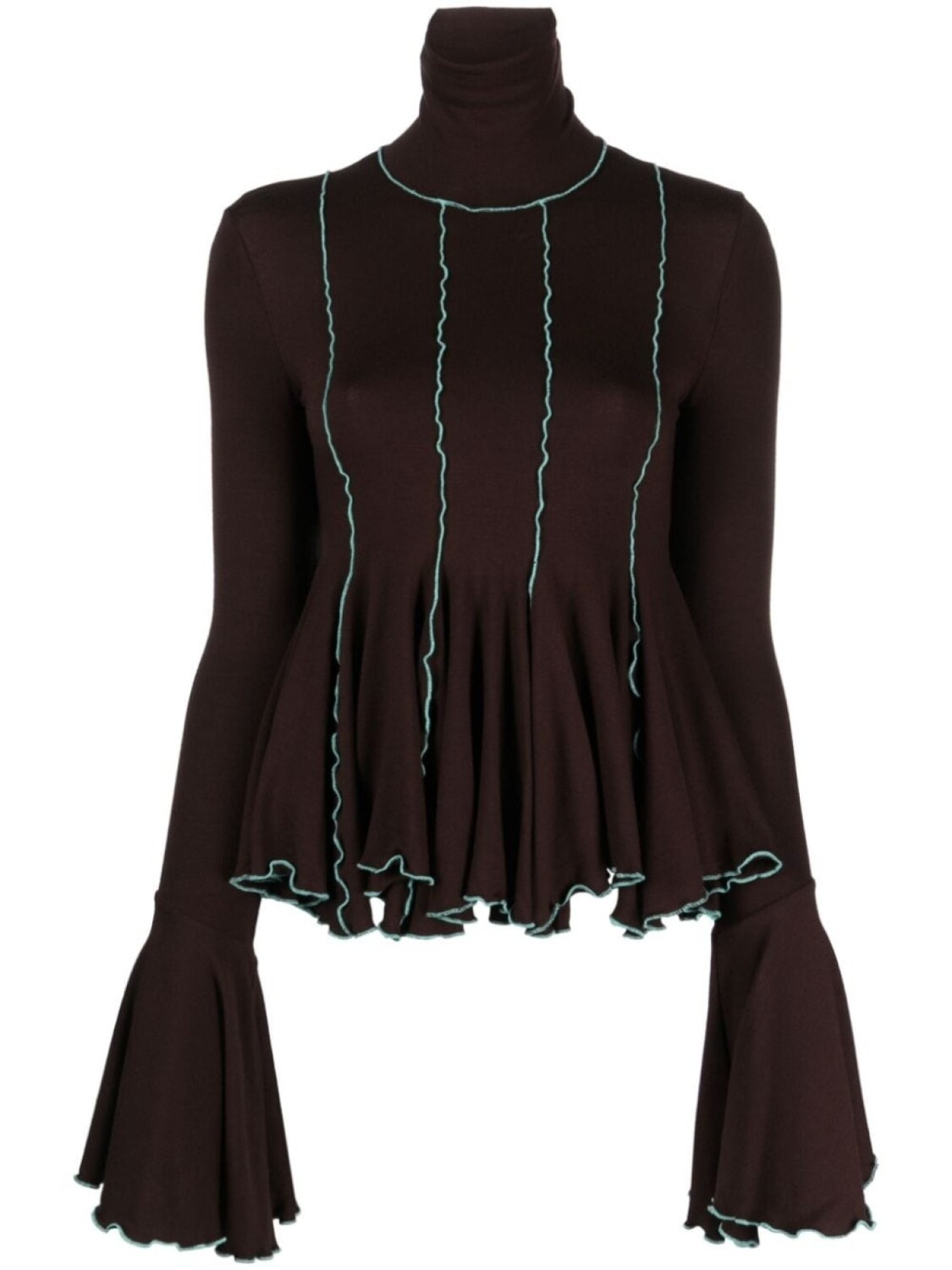 Siedres джемпер Renti с контрастной строчкой, коричневый
Siedres джемпер Renti с контрастной строчкой, коричневый