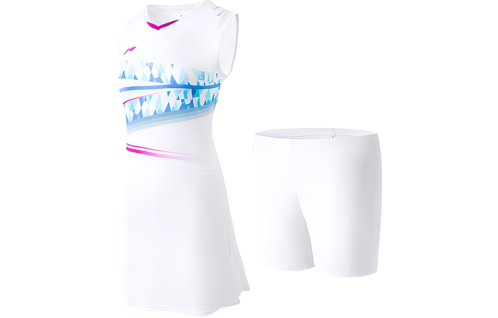 LINING Женский комплект юбки для бадминтона стандарт white
LINING Женский комплект юбки для бадминтона стандарт white