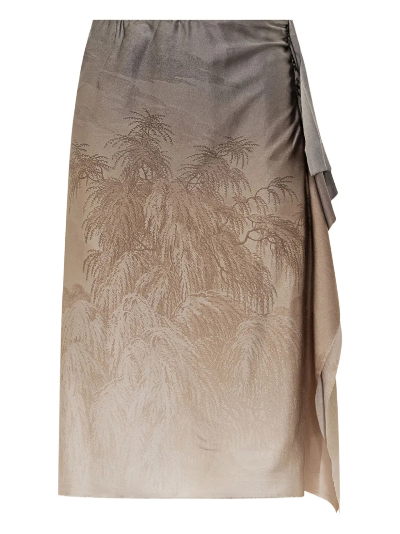 Юбка из эластичного шелка Pierre-Louis Mascia, коричневый
Юбка из эластичного шелка Pierre-Louis Mascia, коричневый