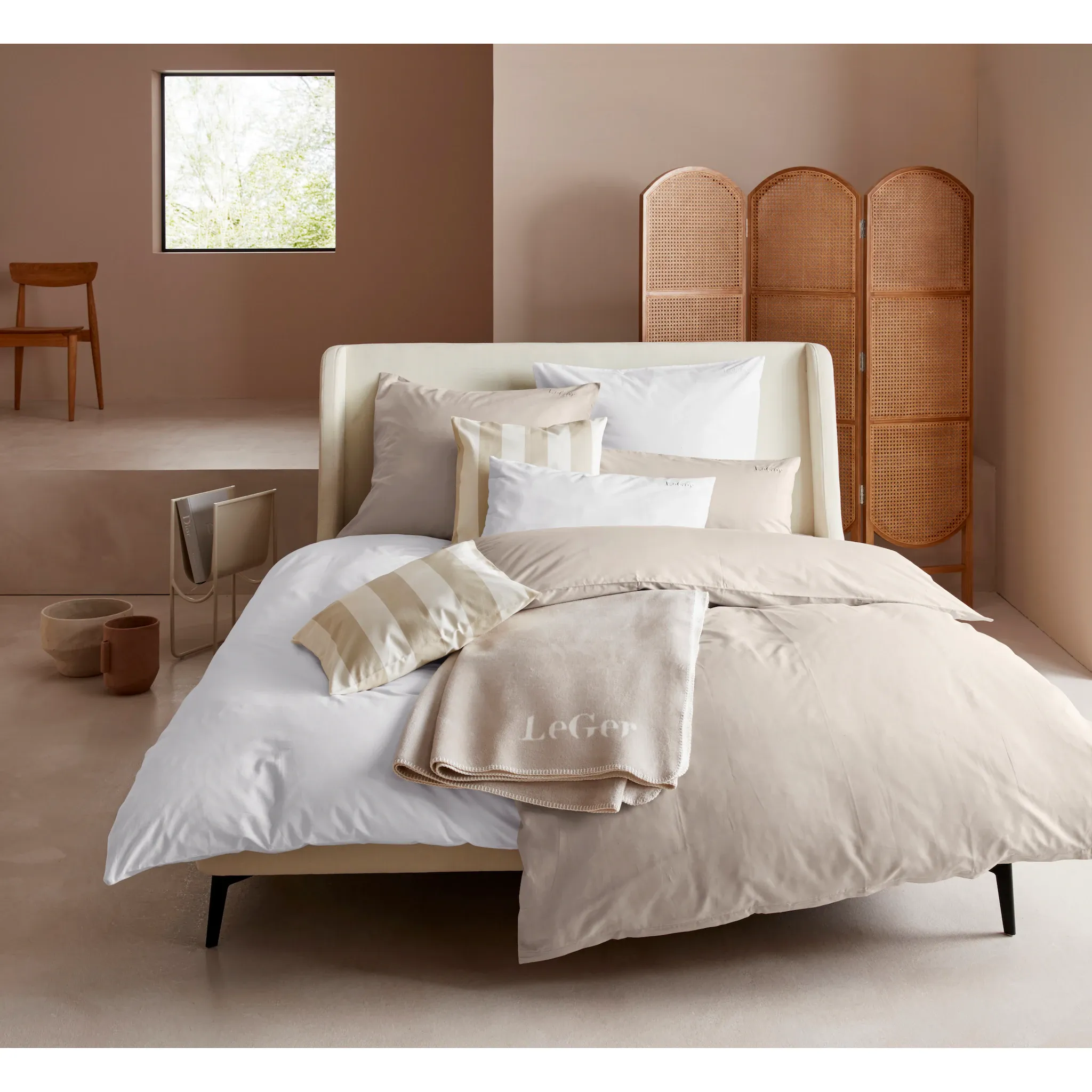 Постельное белье LeGer Home by Lena Gercke» Аниса в размере. 135х200, 155х220 см или 200х200", постельное белье из хлопка, однотонное постельное белье на молнии, бежевый
Постельное белье LeGer Home by Lena Gercke» Аниса в размере. 135х200, 155х220 см или 200х200", постельное белье из хлопка, однотонное постельное белье на молнии, бежевый