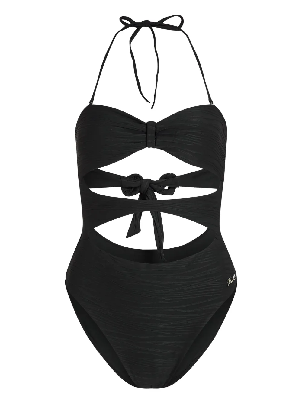 Купальник с вырезом на шее KARL LAGERFELD, черный
Купальник с вырезом на шее KARL LAGERFELD, черный