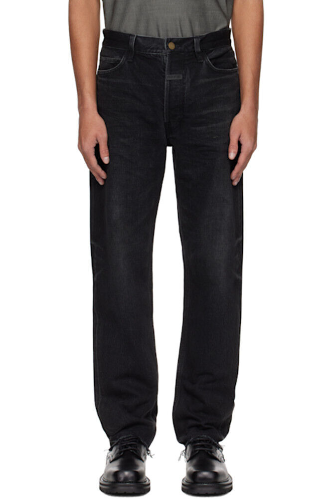 Черные классические джинсы с пятью карманами Fear of God
Черные классические джинсы с пятью карманами Fear of God