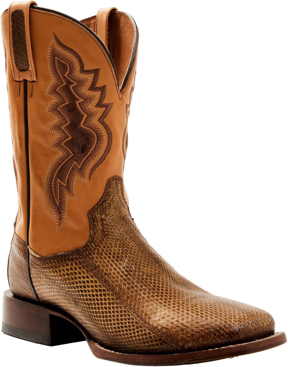 Мужские вестерн-бутсы Dan Post с экзотической змеиной кожей, широкий квадратный носок - Dps648, черный/коричневый
Мужские вестерн-бутсы Dan Post с экзотической змеиной кожей, широкий квадратный носок - Dps648, черный/коричневый