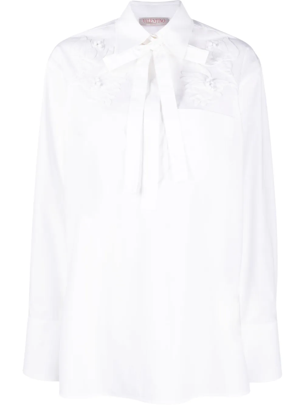 Рубашка с цветочной вышивкой VALENTINO GARAVANI, белый
Рубашка с цветочной вышивкой VALENTINO GARAVANI, белый