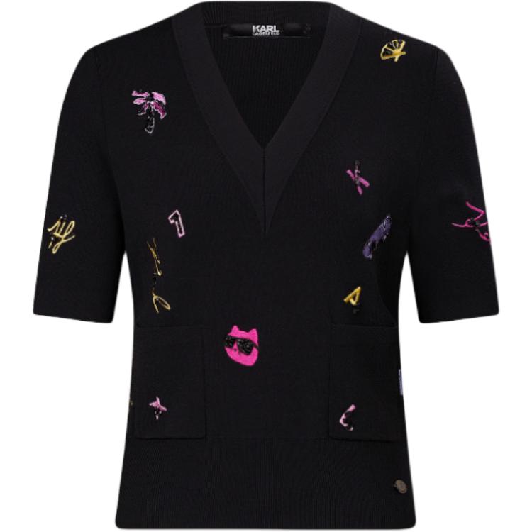 Топ KARL LAGERFELD для женщин KARL LAGERFELD / Karl Lagerfeld Jeans, черный
Топ KARL LAGERFELD для женщин KARL LAGERFELD / Karl Lagerfeld Jeans, черный