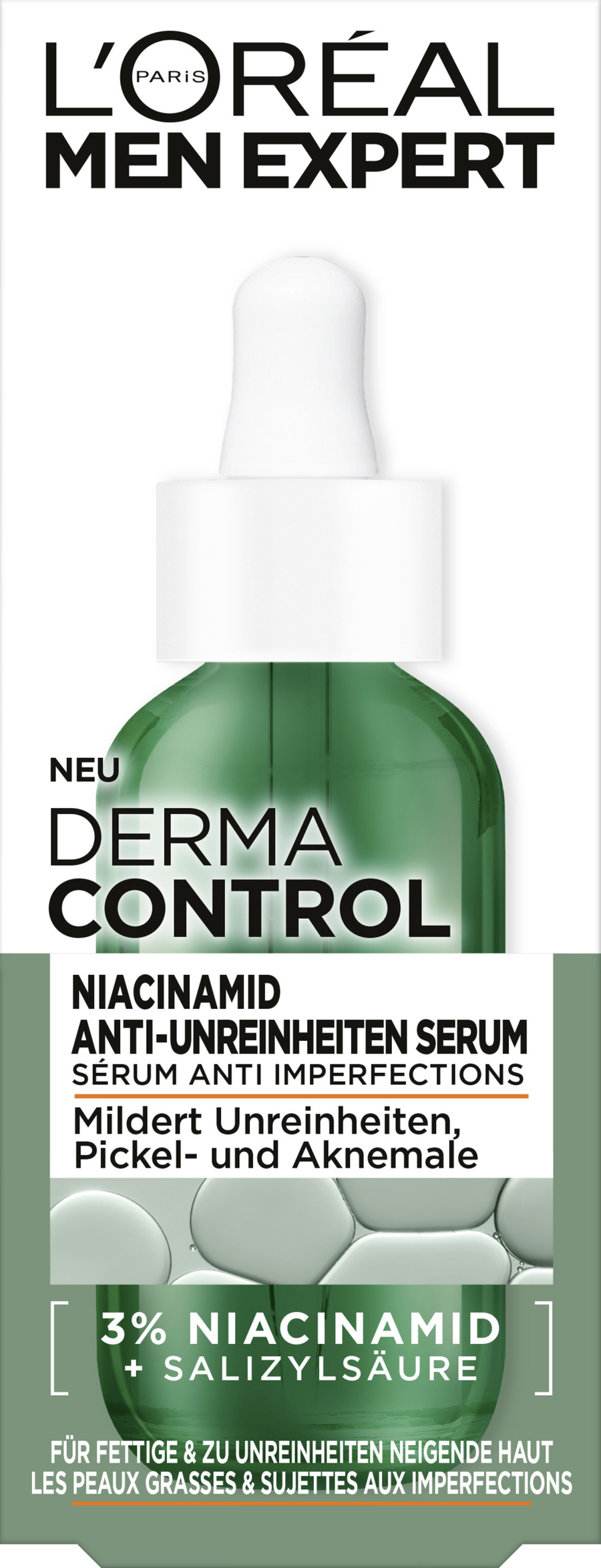Сыворотка для лица L’Oréal Paris men expert Anti-Unreinheiten Serum Derma Control
Сыворотка для лица L’Oréal Paris men expert Anti-Unreinheiten Serum Derma Control