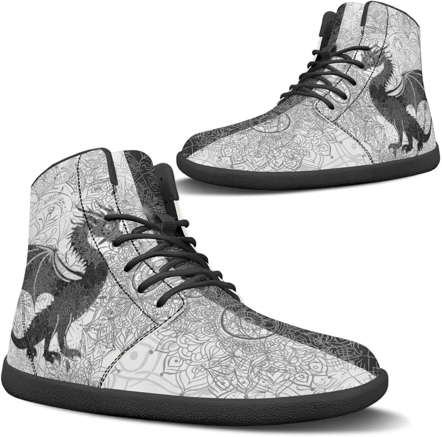 Кроссовки Binienty Barefoot Minimalist для мужчин и женщин с широким носком, кросс-тренер, без подъема, на шнуровке, Dragon Mandala
Кроссовки Binienty Barefoot Minimalist для мужчин и женщин с широким носком, кросс-тренер, без подъема, на шнуровке, Dragon Mandala