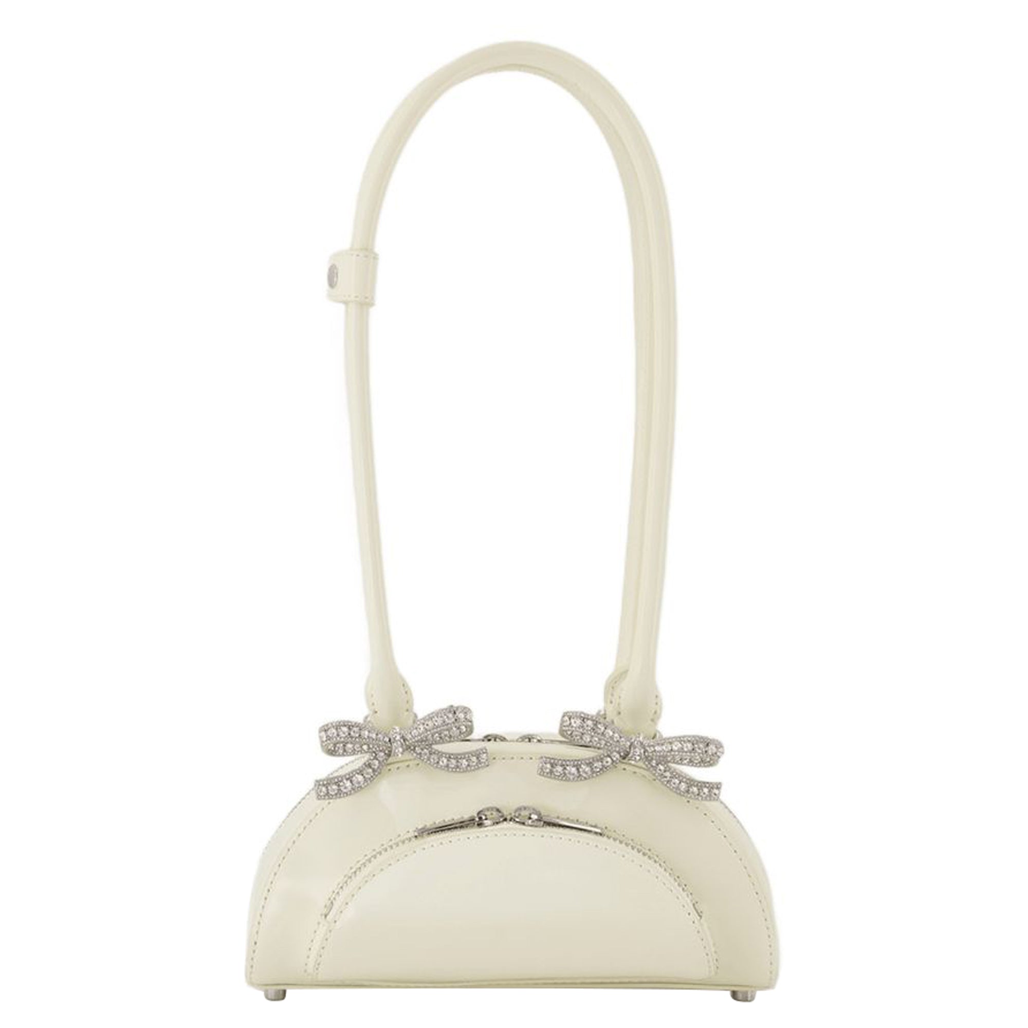 Изогнутая мини-сумка через плечо SELF PORTRAIT из кожи нейтрального оттенка Self-Portrait, белый
Изогнутая мини-сумка через плечо SELF PORTRAIT из кожи нейтрального оттенка Self-Portrait, белый