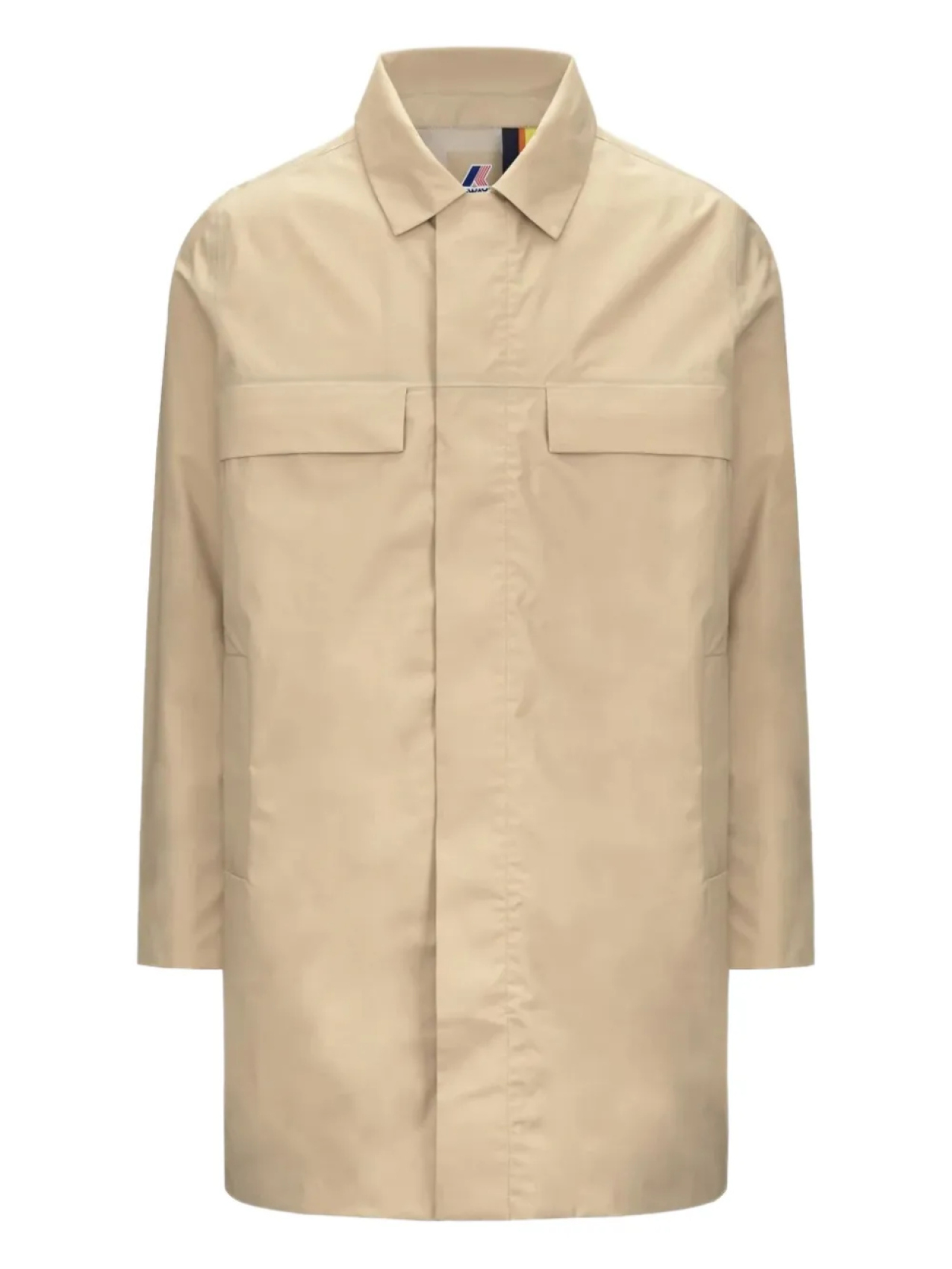 Пальто K-Way с классическим воротником, нейтральный
Пальто K-Way с классическим воротником, нейтральный