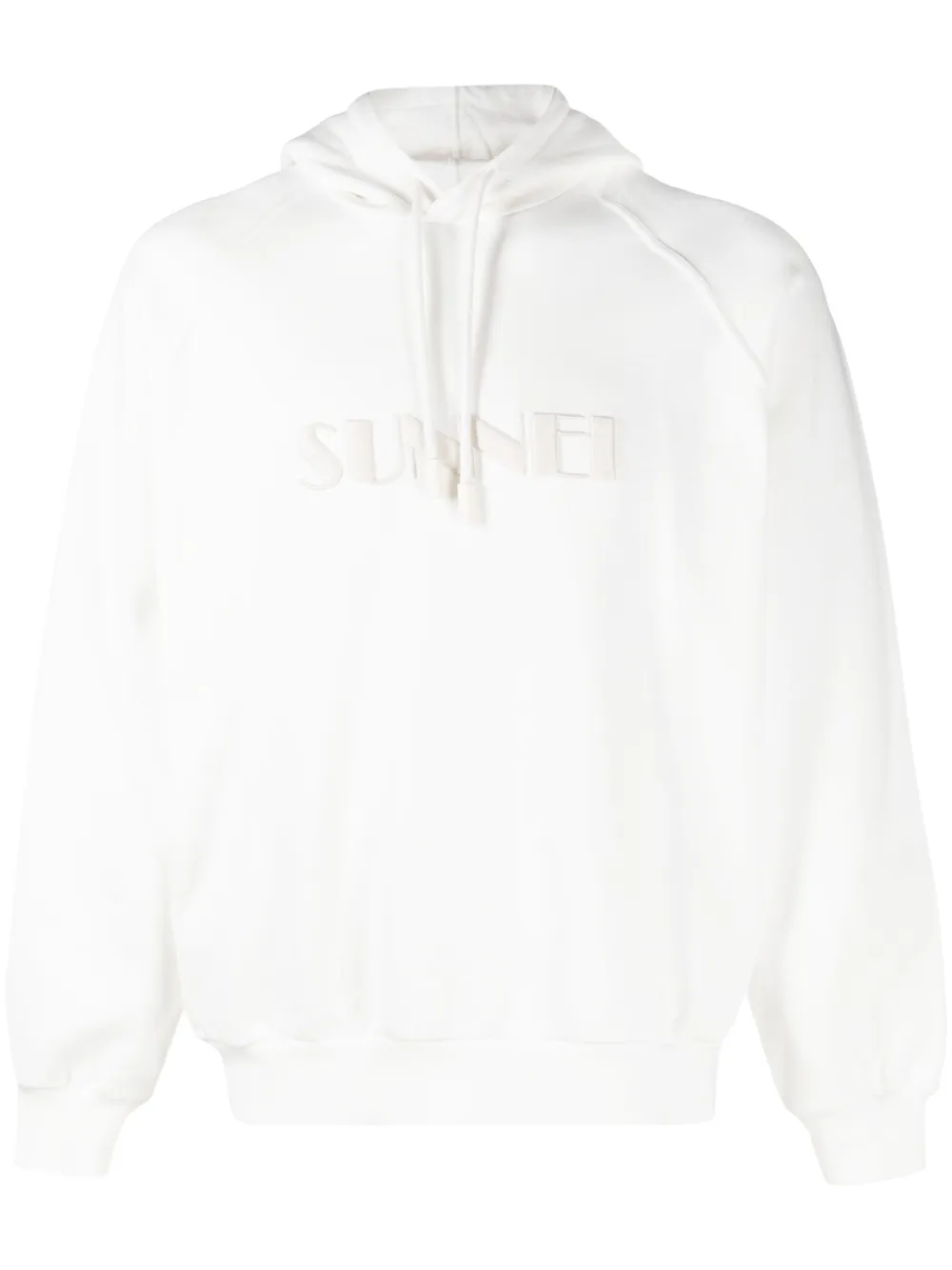 Худи с вышитым логотипом Sunnei, белый
Худи с вышитым логотипом Sunnei, белый