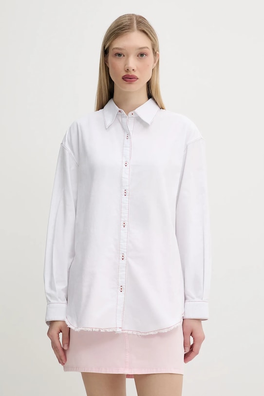 Хлопковая рубашка Vans, белый
Хлопковая рубашка Vans, белый