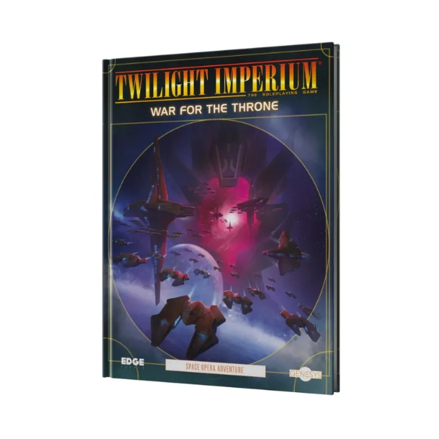 Twilight Imperium - War for the Throne, Genesys Roleplaying Game (Edge Studio), твердый переплет
Twilight Imperium - War for the Throne, Genesys Roleplaying Game (Edge Studio), твердый переплет