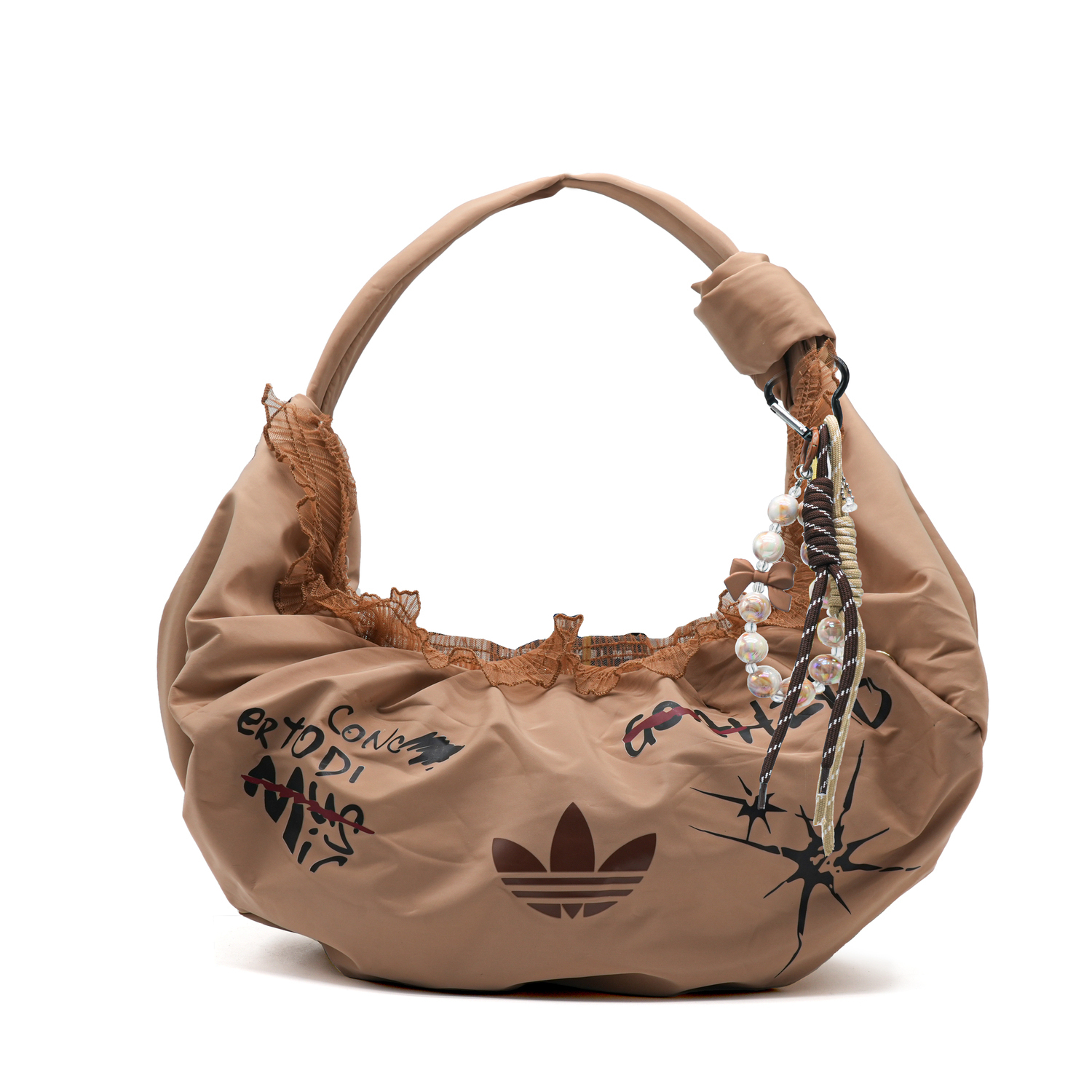 Adidas Originals Креативная заплатка на ткани Сумка-круассан Сумка через плечо Большая унисекс карамельная, Caramel
Adidas Originals Креативная заплатка на ткани Сумка-круассан Сумка через плечо Большая унисекс карамельная, Caramel