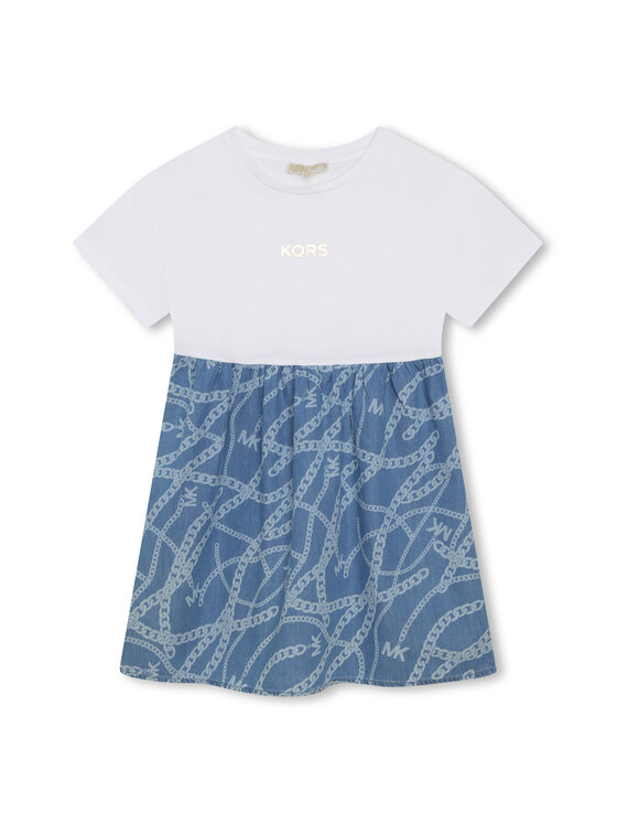 Платье обычного кроя R12160 S Michael Kors Kids, синий
Платье обычного кроя R12160 S Michael Kors Kids, синий