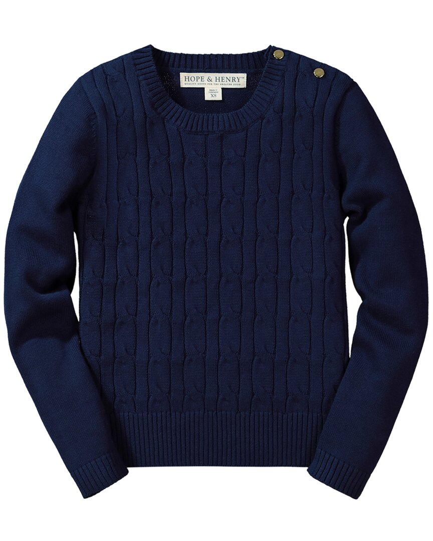 Hope & Henry Свитер Hope & Henry, синий
Hope & Henry Свитер Hope & Henry, синий