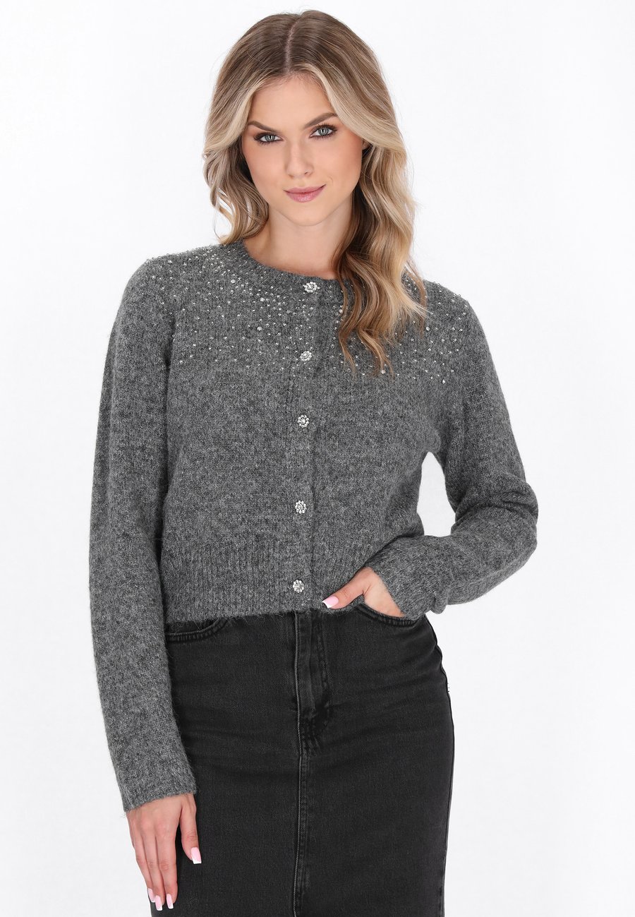 Кардиган DreiMaster Cardigan, Dark Grey Melange/Dark Grey
Кардиган DreiMaster Cardigan, Dark Grey Melange/Dark Grey