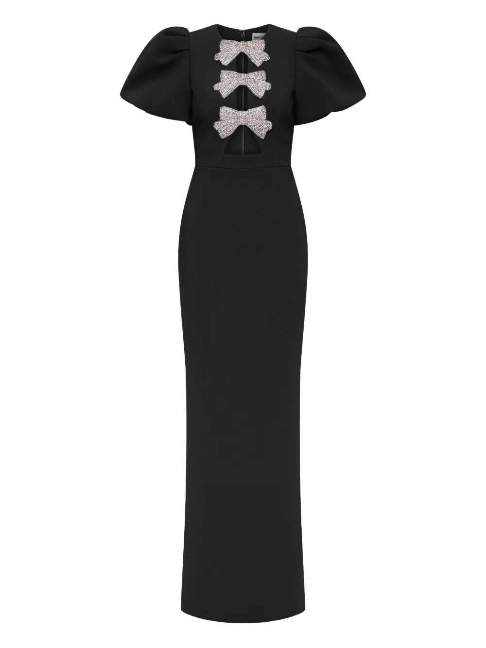 Вечернее платье макси с объемными рукавами Rebecca Vallance, черный
Вечернее платье макси с объемными рукавами Rebecca Vallance, черный