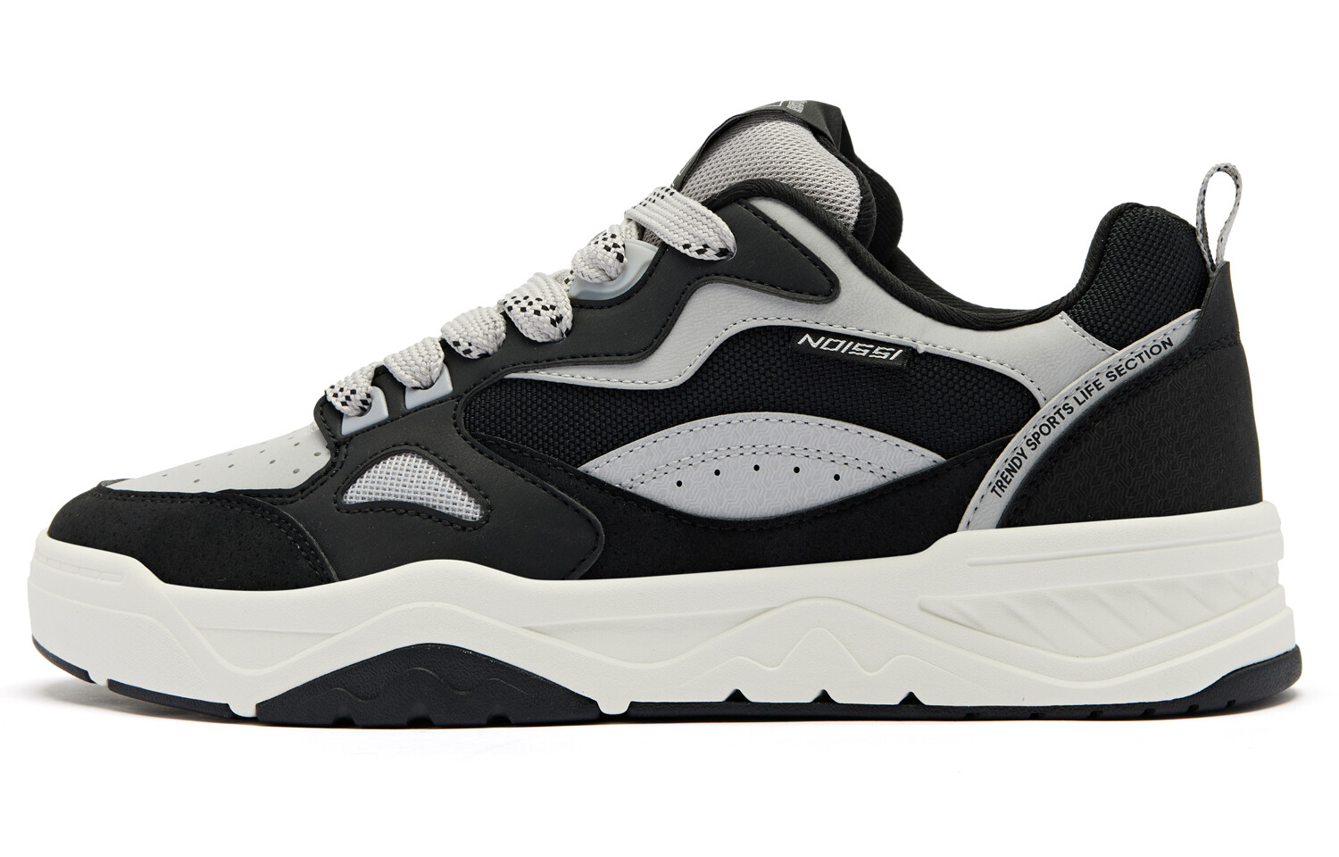 Кроссовки QIAODAN Sea Salt 1.0 Skateboarding Shoes Men Low-top Black Mist Gray, черный
Кроссовки QIAODAN Sea Salt 1.0 Skateboarding Shoes Men Low-top Black Mist Gray, черный