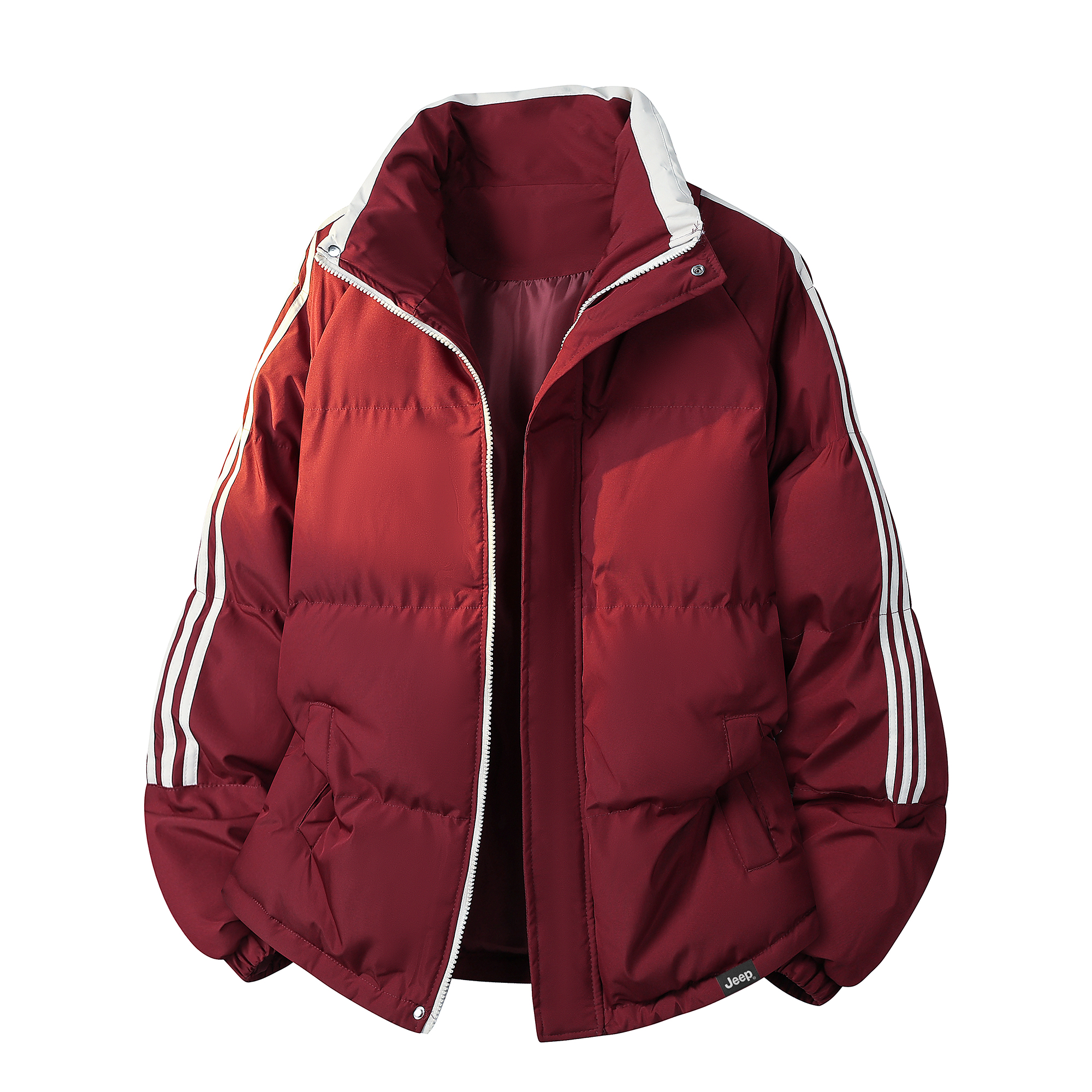 Пуховик Unisex Stand Collar Moderate Padded Jeep, burgundy
Пуховик Unisex Stand Collar Moderate Padded Jeep, burgundy