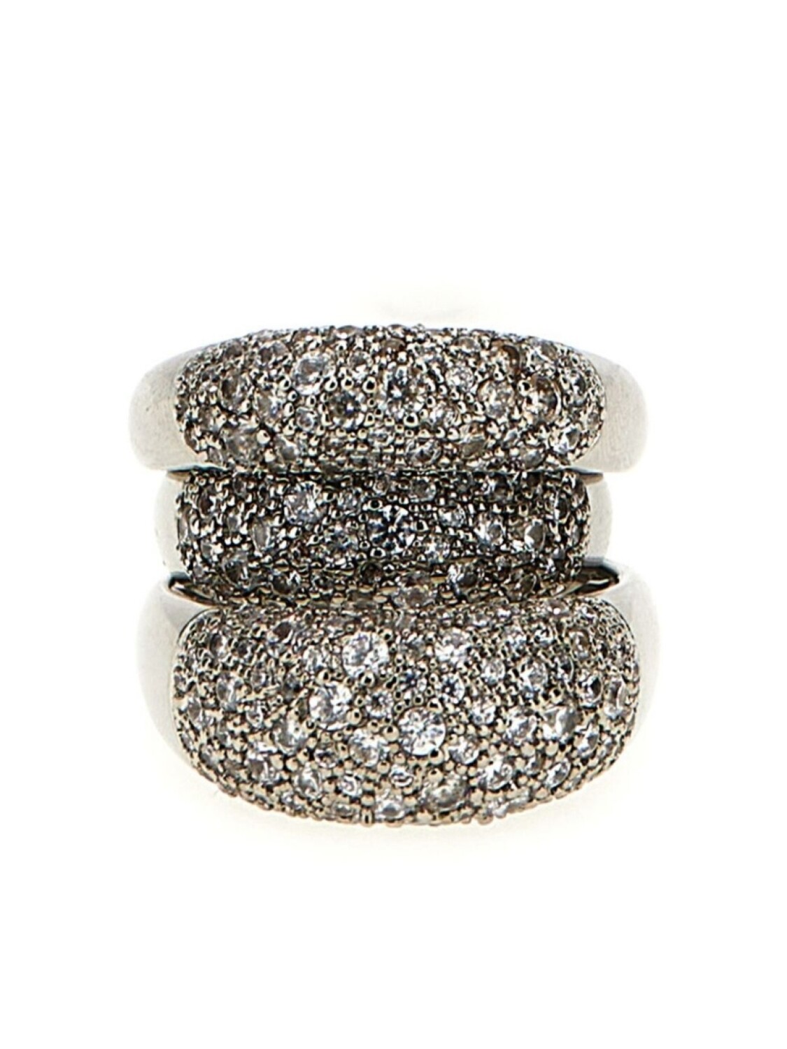 Кольцо Panconesi Blow Up Solar Crystal, серебряный 
Кольцо Panconesi Blow Up Solar Crystal, серебряный