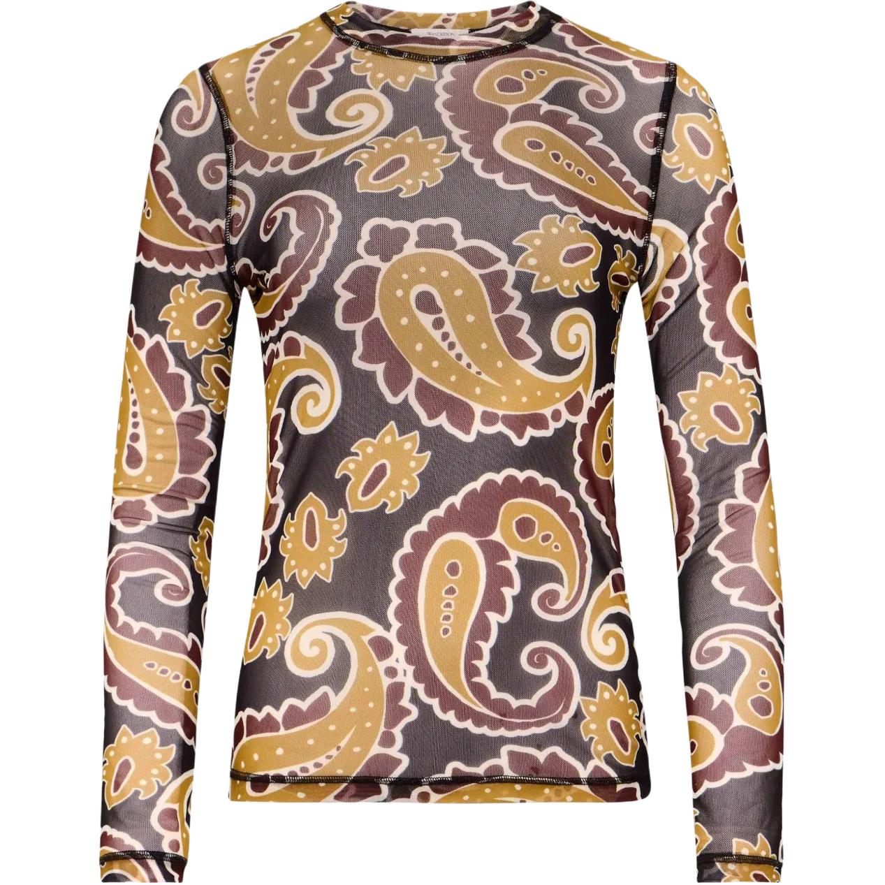 Топ с длинными рукавами JW Anderson, коричневый
Топ с длинными рукавами JW Anderson, коричневый