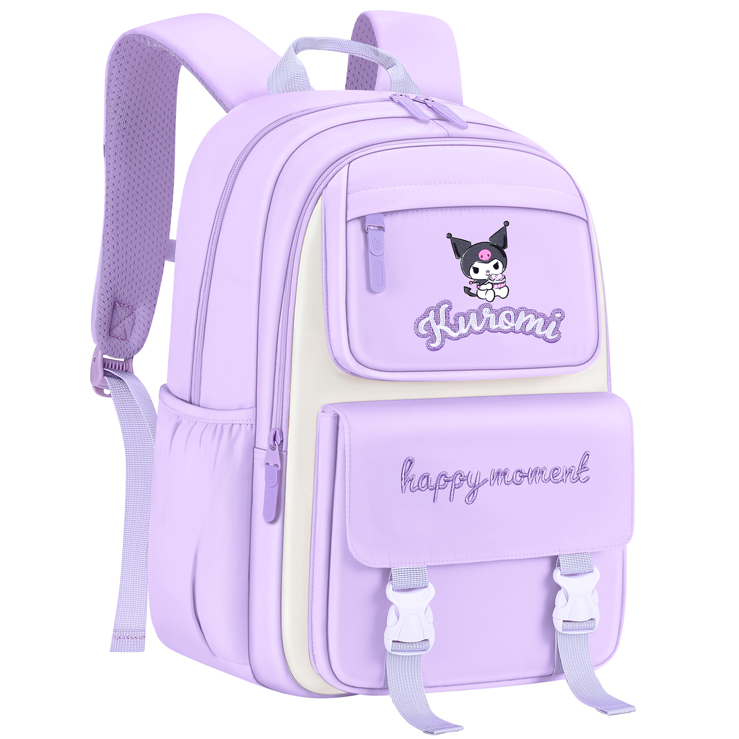 Полиэстеровый рюкзак обычный женский разноцветный Sanrio, фиолетовый
Полиэстеровый рюкзак обычный женский разноцветный Sanrio, фиолетовый