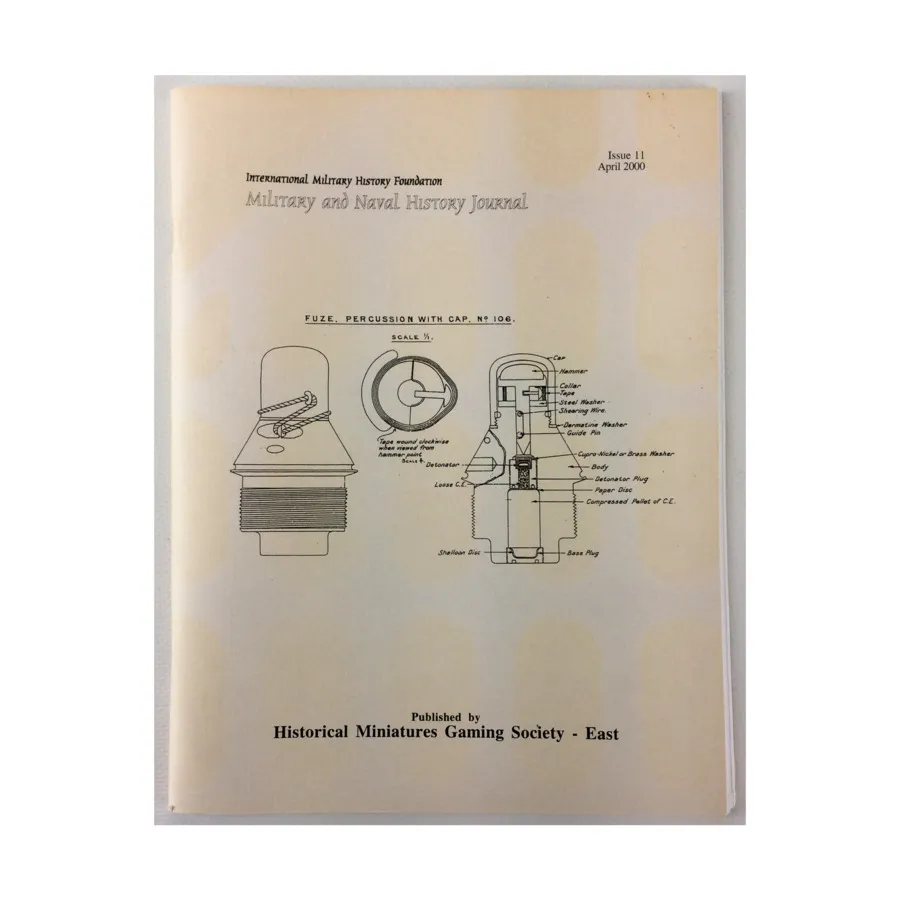 № 11 «Кампания и битва при Гимере, нападение римского десанта на Иллирик в 48 г. до н. э., Шестидневная кампания 1814 г.», Military and Naval History Forum/Journal
№ 11 «Кампания и битва при Гимере, нападение римского десанта на Иллирик в 48 г. до н. э., Шестидневная кампания 1814 г.», Military and Naval History Forum/Journal