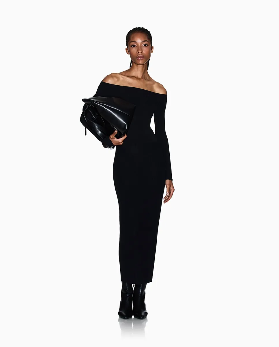 Женское миди-платье трикотажное Armani Exchange, черный
Женское миди-платье трикотажное Armani Exchange, черный