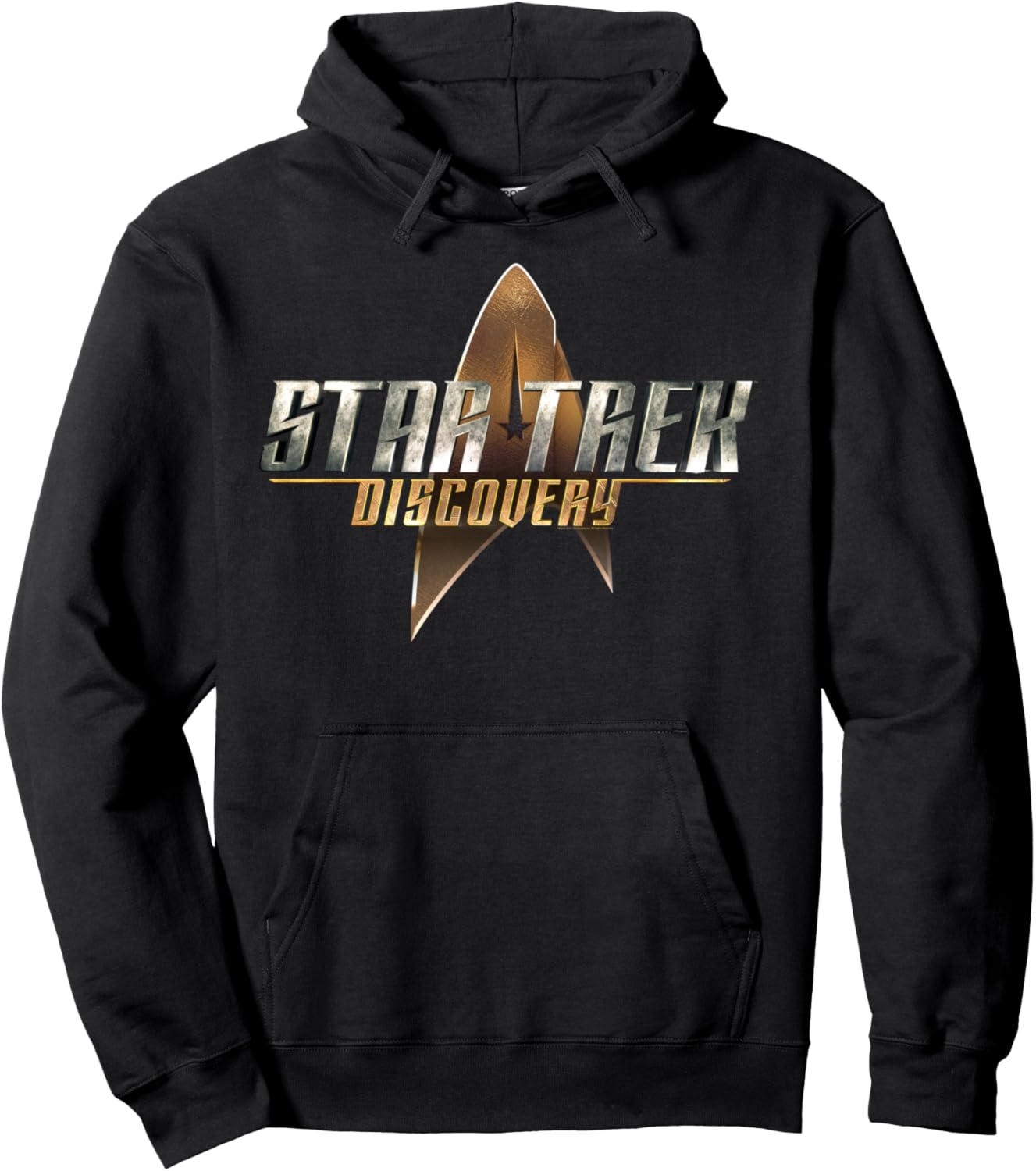 Худи с логотипом щита Delta из сериала «Звездный путь: Дискавери» Star Trek, черный
Худи с логотипом щита Delta из сериала «Звездный путь: Дискавери» Star Trek, черный