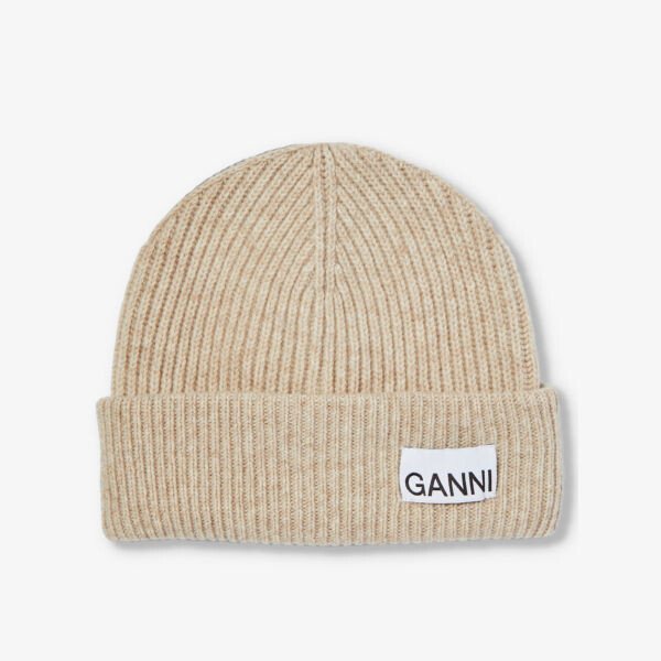 Шапка-Бини из шерсти, переработанной шерсти и переработанного полиамида с нашивкой-логотипом Ganni, желтый
Шапка-Бини из шерсти, переработанной шерсти и переработанного полиамида с нашивкой-логотипом Ganni, желтый
