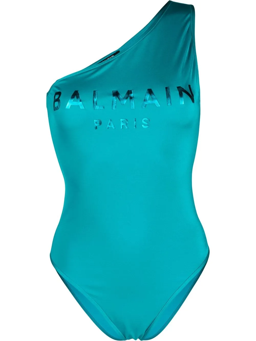 Купальник на одно плечо с логотипом BALMAIN, синий
Купальник на одно плечо с логотипом BALMAIN, синий