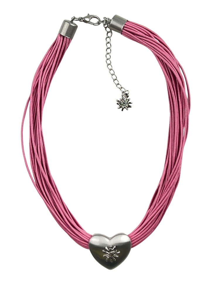 Allgäu Rebell Традиционное колье "Врони" розового цвета
Allgäu Rebell Традиционное колье "Врони" розового цвета